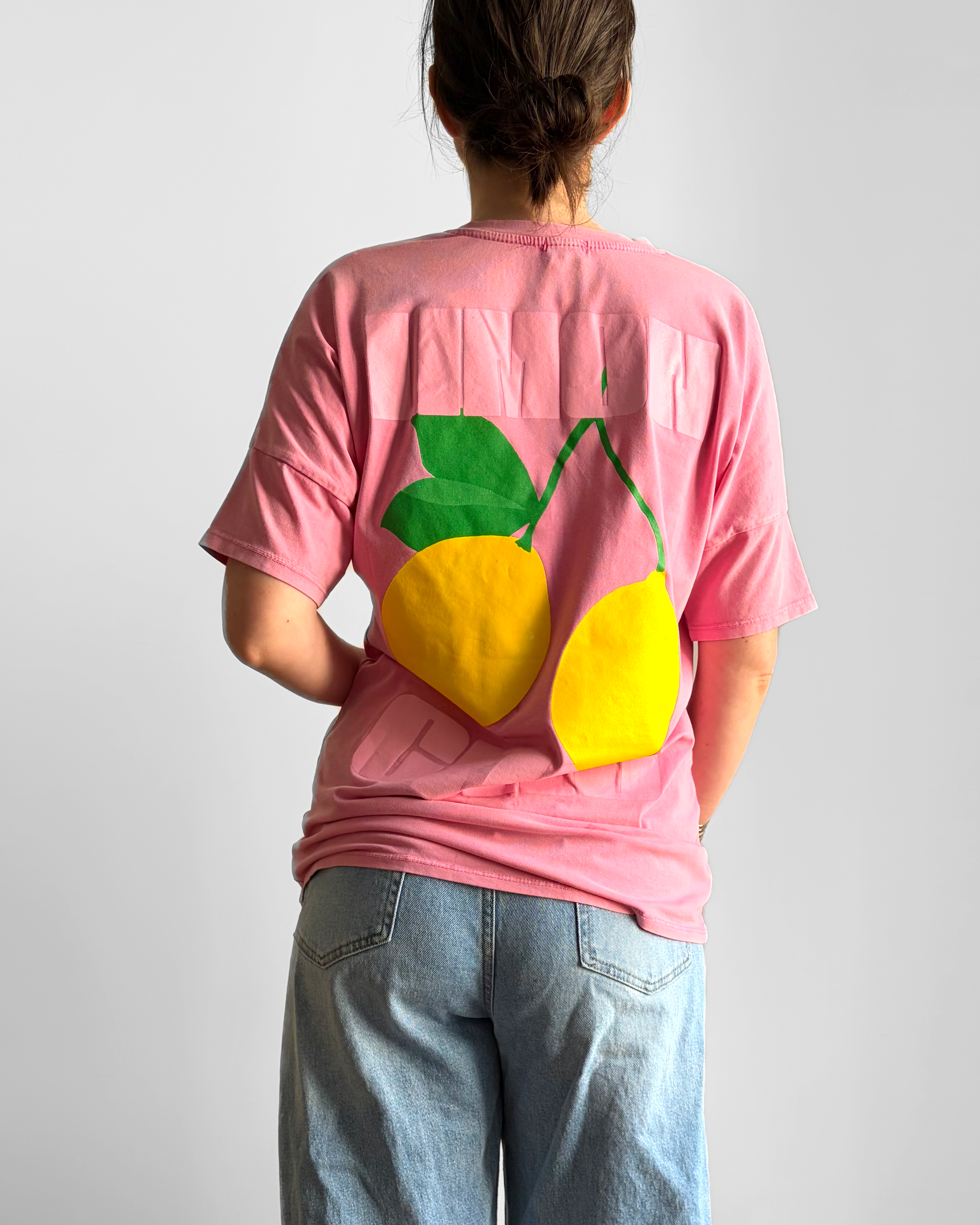 TEE SHIRT CITRON COL V