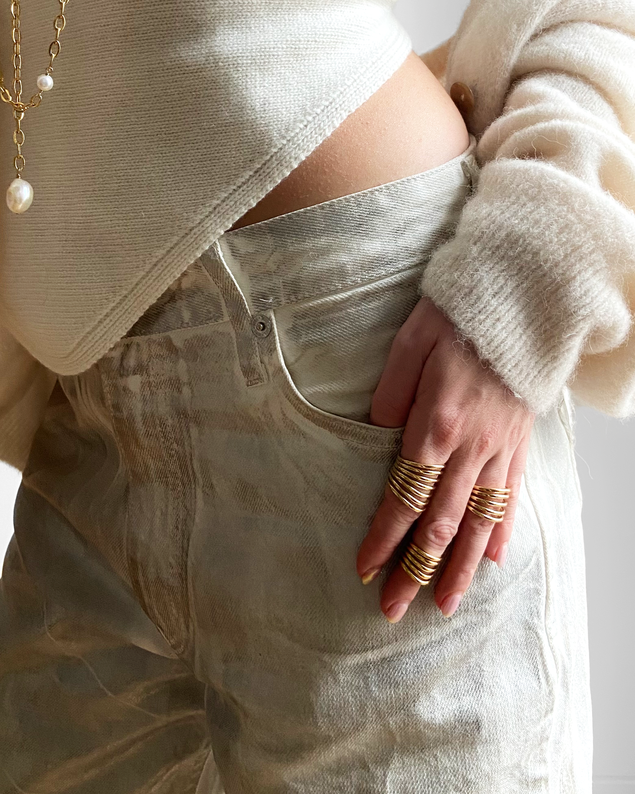 BAGUE 5 HOOPS