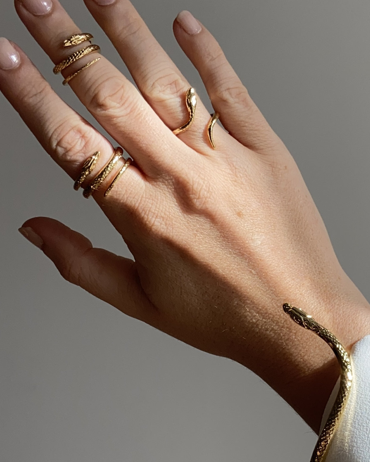 BAGUE SERPENT FINE