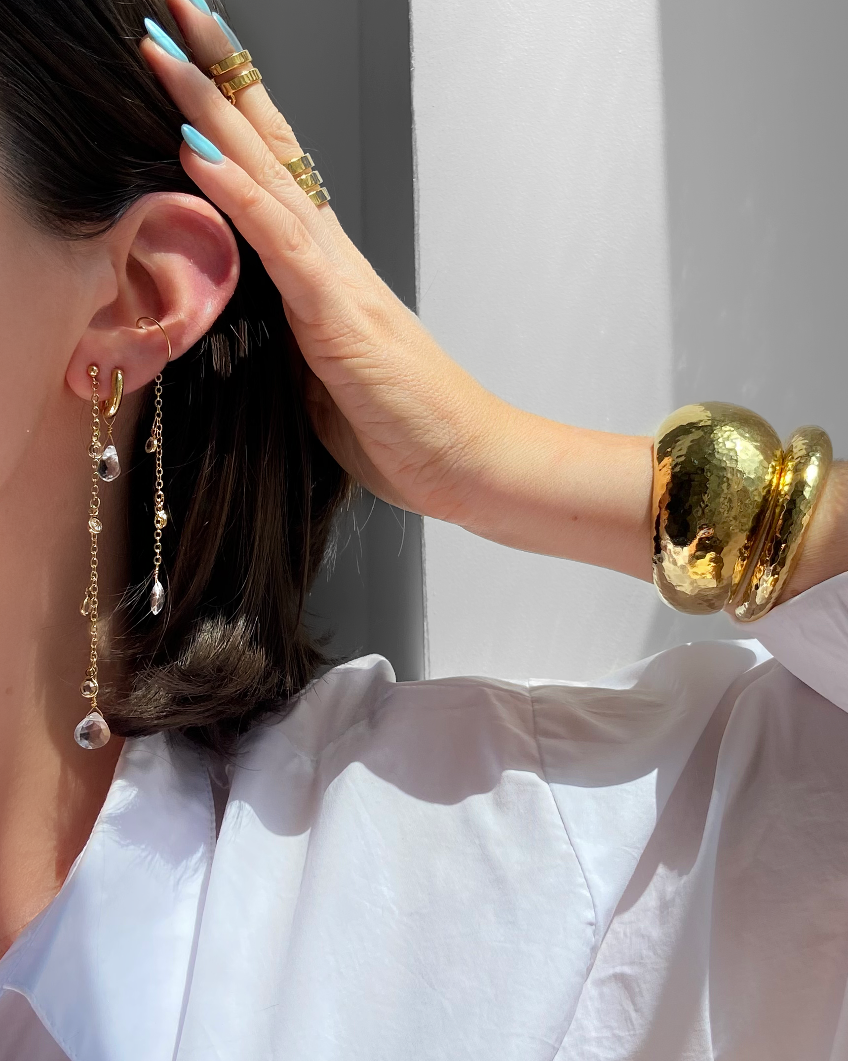 SPARKLY EAR CUFF