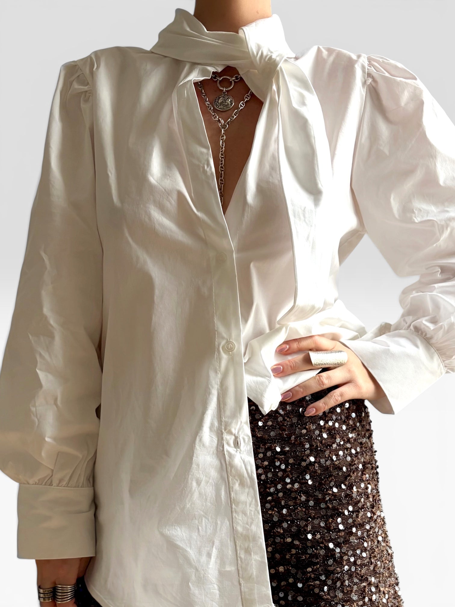 CHEMISE FOULARD