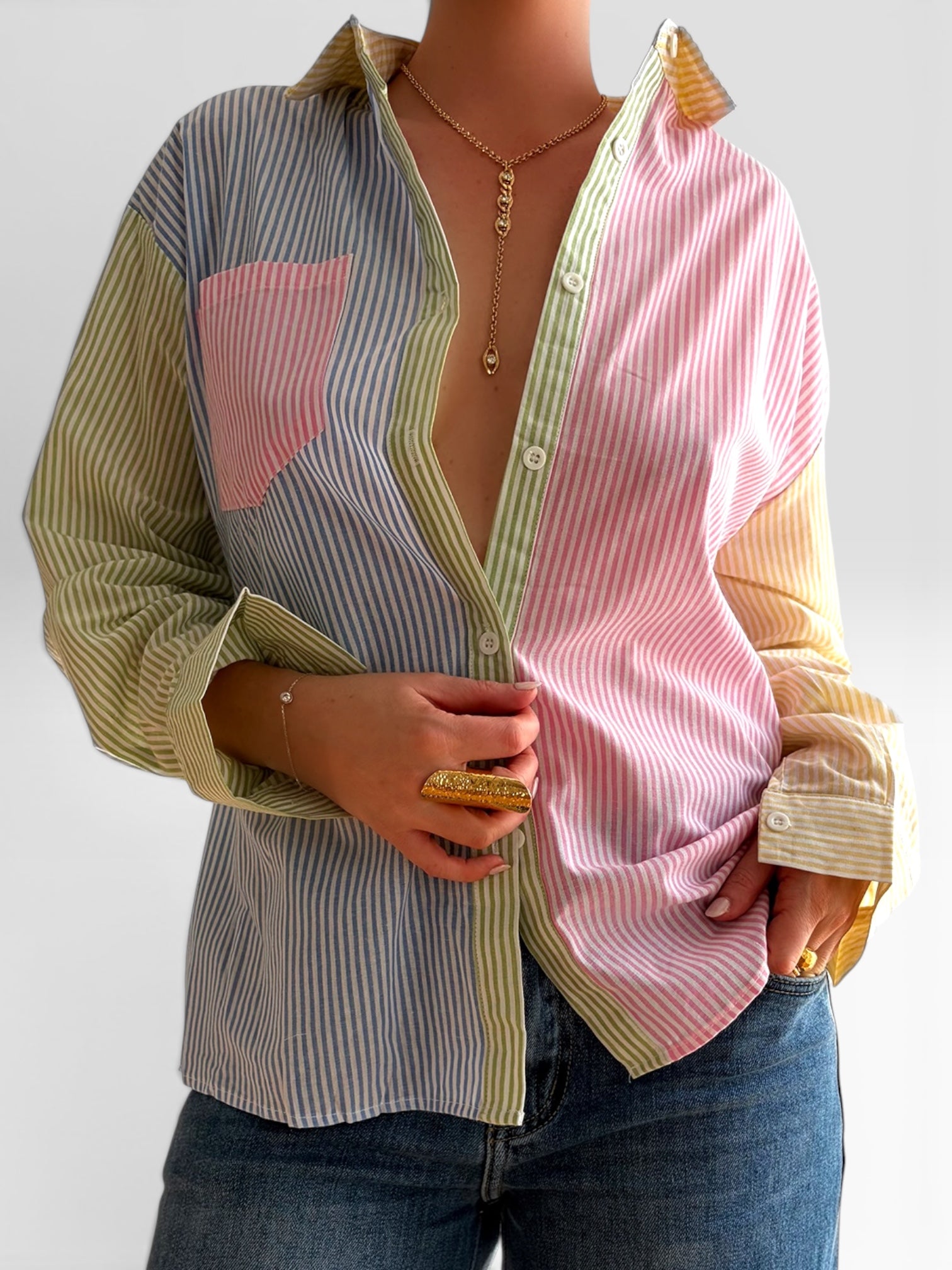 CHEMISE PATCHWORK