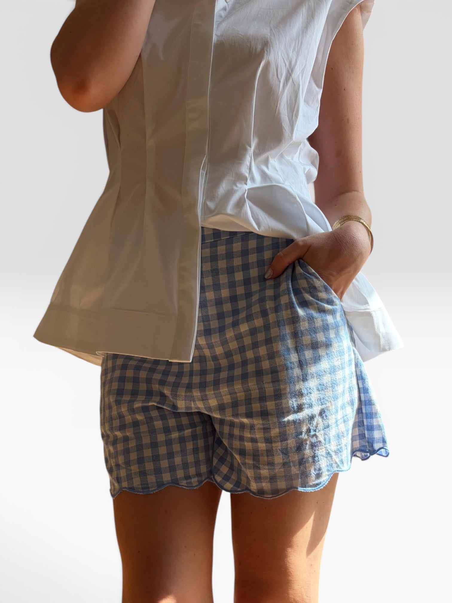 VICHY BLEU SHORT