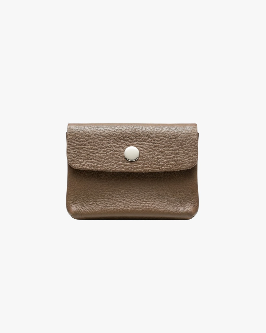 PORTE MONAIE CUIR GRAINEE