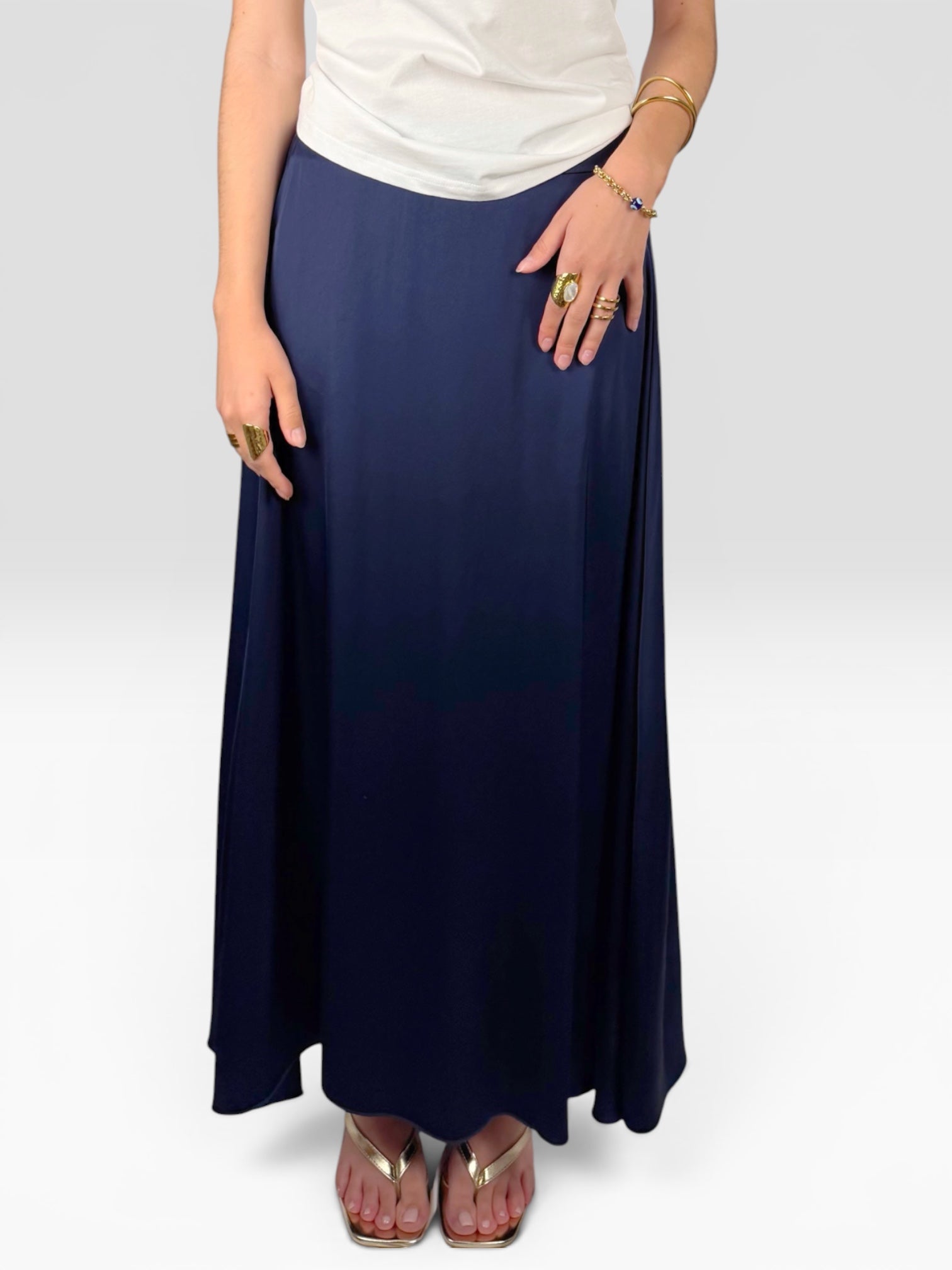 JUPE SATIN