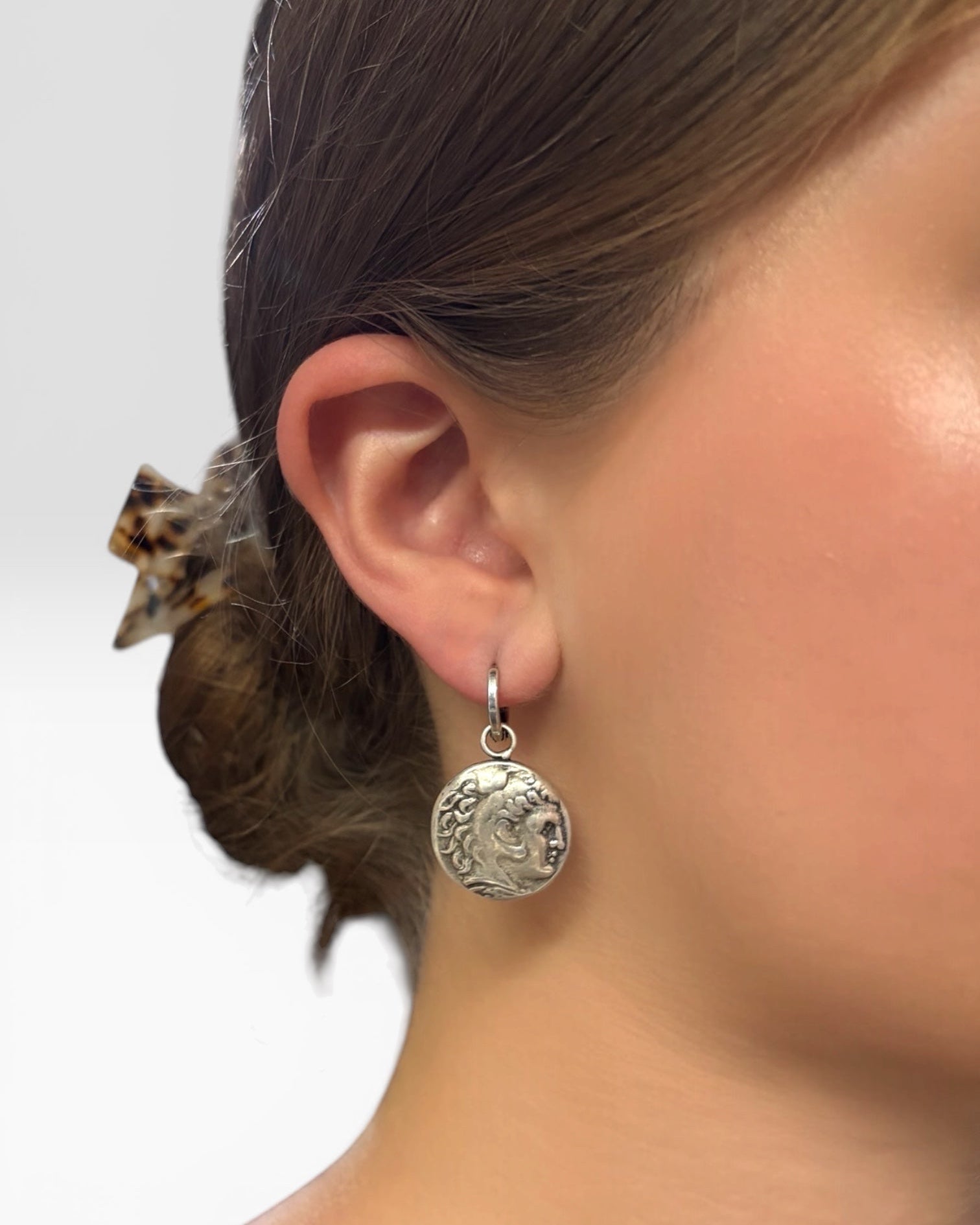 MEDALLION EARRINGS