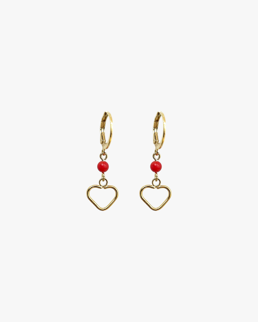 BOUCLES COEUR PIERRE