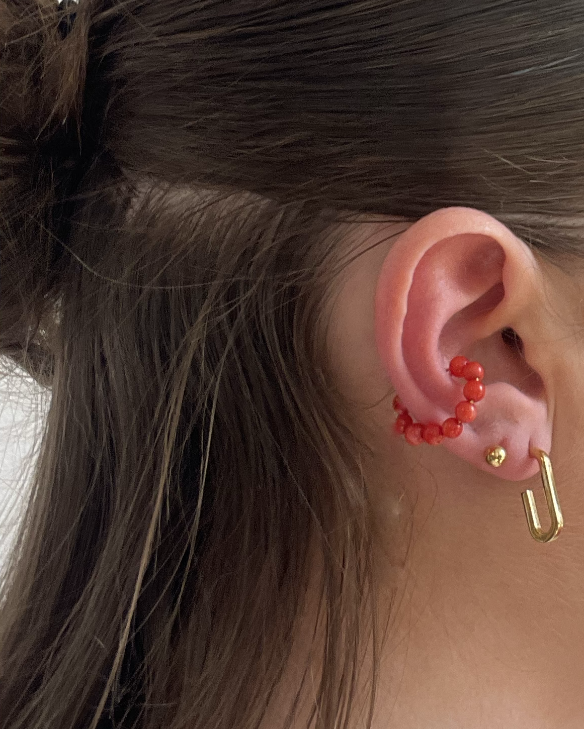 EAR CUFF PERLES