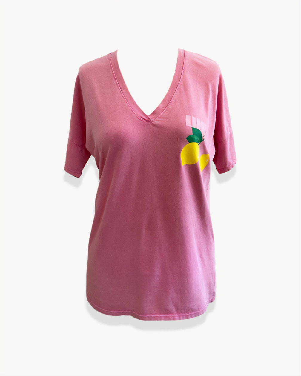 TEE SHIRT CITRON COL V