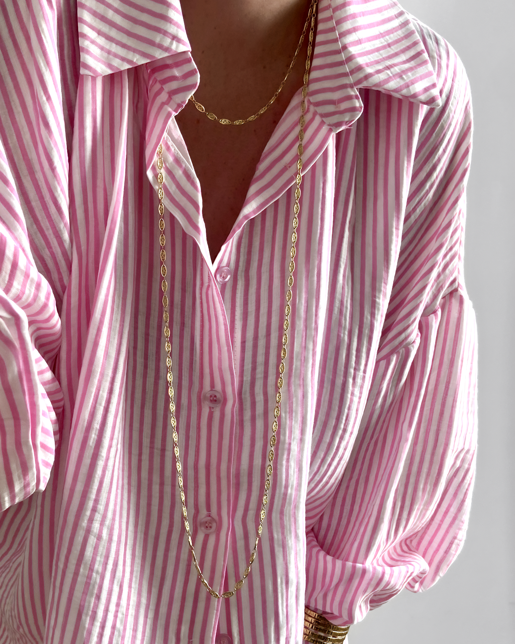 MINI DENTELLE LONG NECKLACE