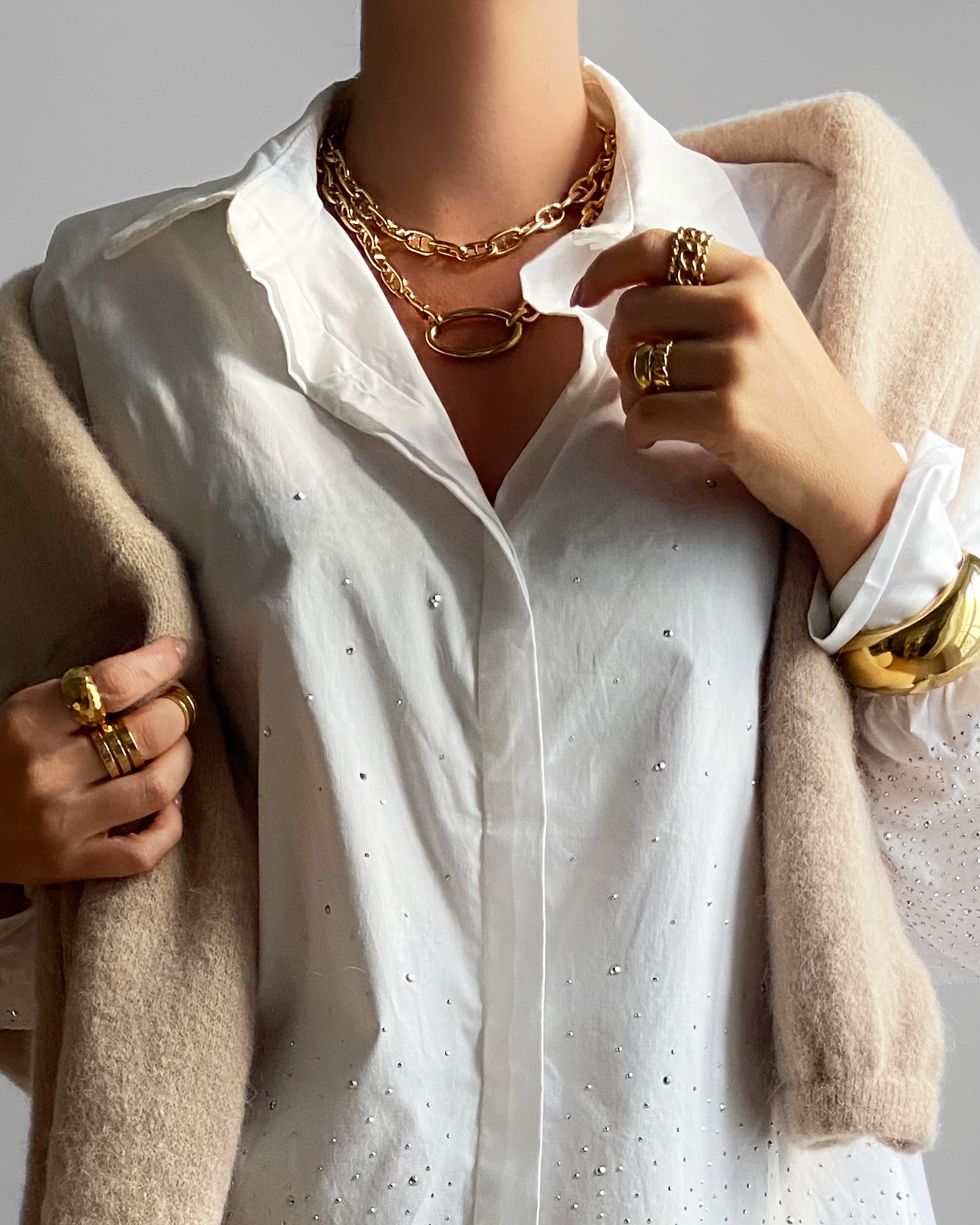 ENCHAINEE LONG NECKLACE