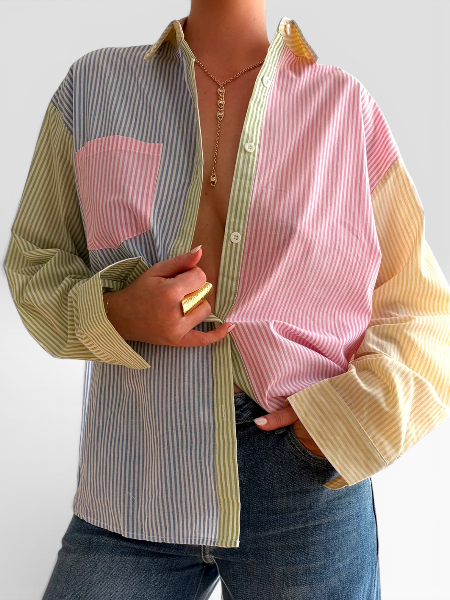 CHEMISE PATCHWORK