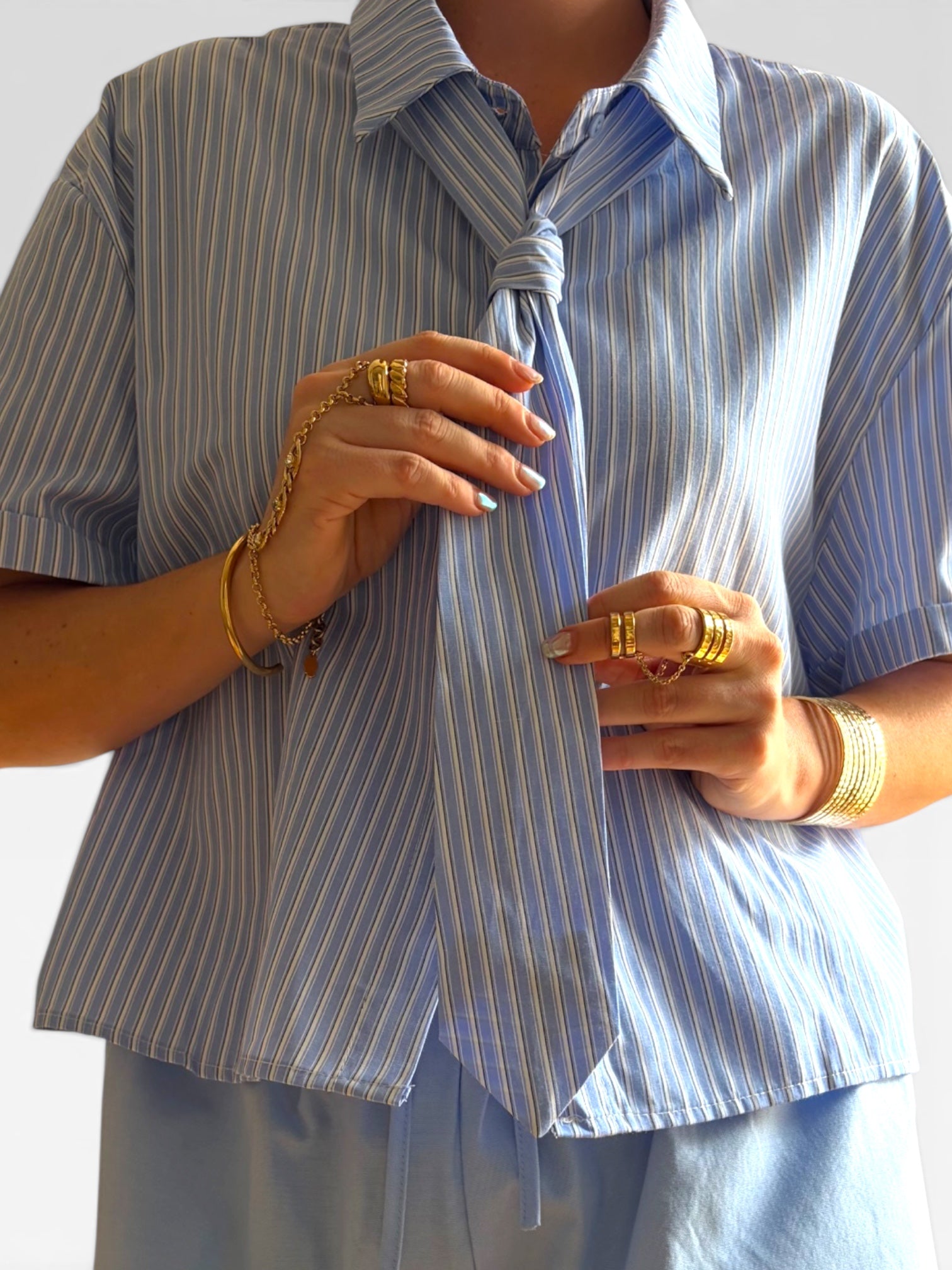 CHEMISE CRAVATE