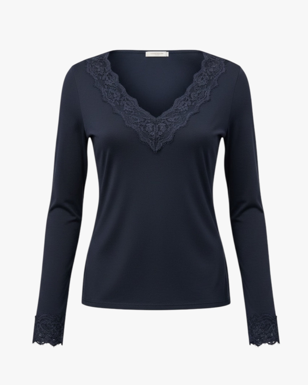 TOP V DENTELLE SECONDE PEAU