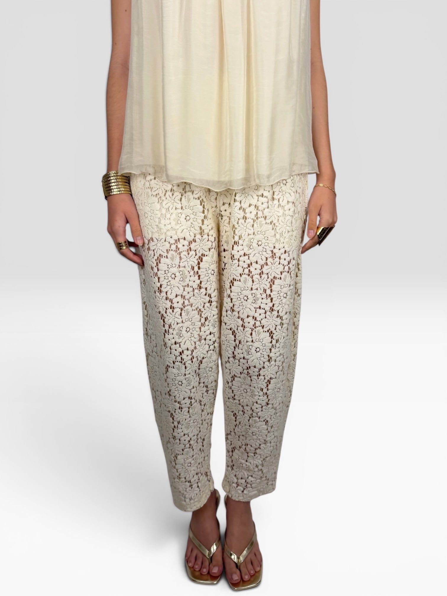 PANTALON DENTELLE