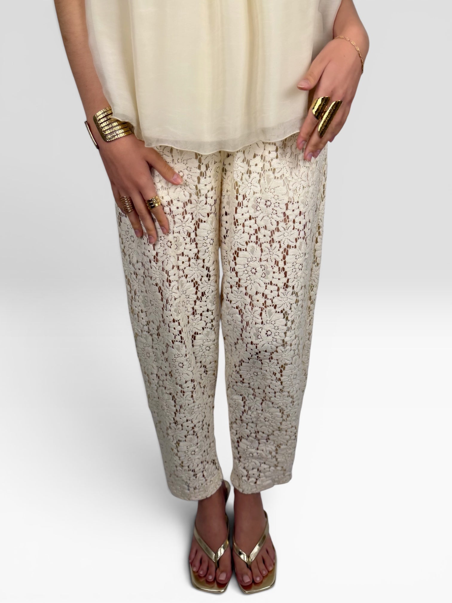 PANTALON DENTELLE