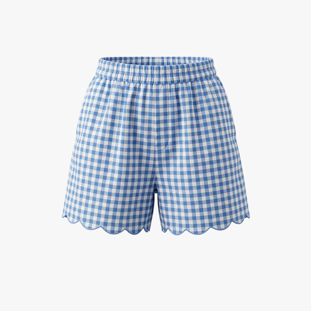 VICHY BLEU SHORT