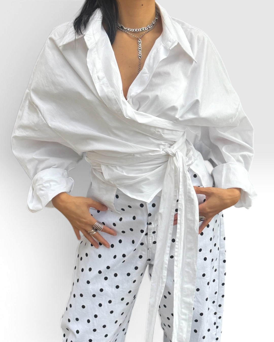 CHEMISE CACHE COEUR