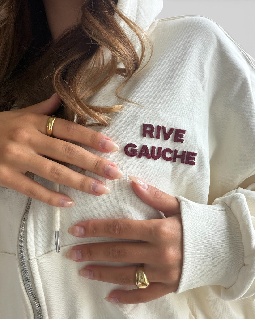 SWEAT A CAPUCHE RIVE GAUCHE