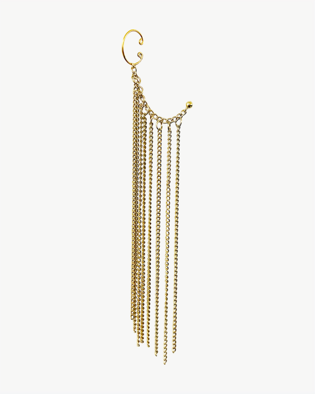 EAR CUFF FRANGE LONGUE