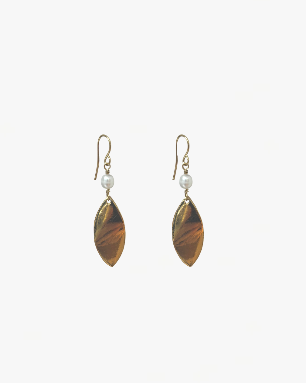 BOUCLES PLUME PERLE