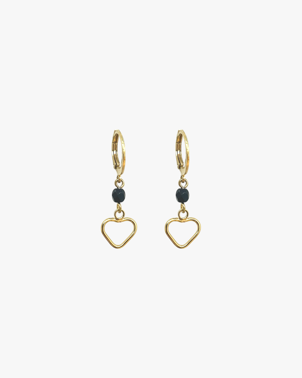 BOUCLES COEUR PIERRE