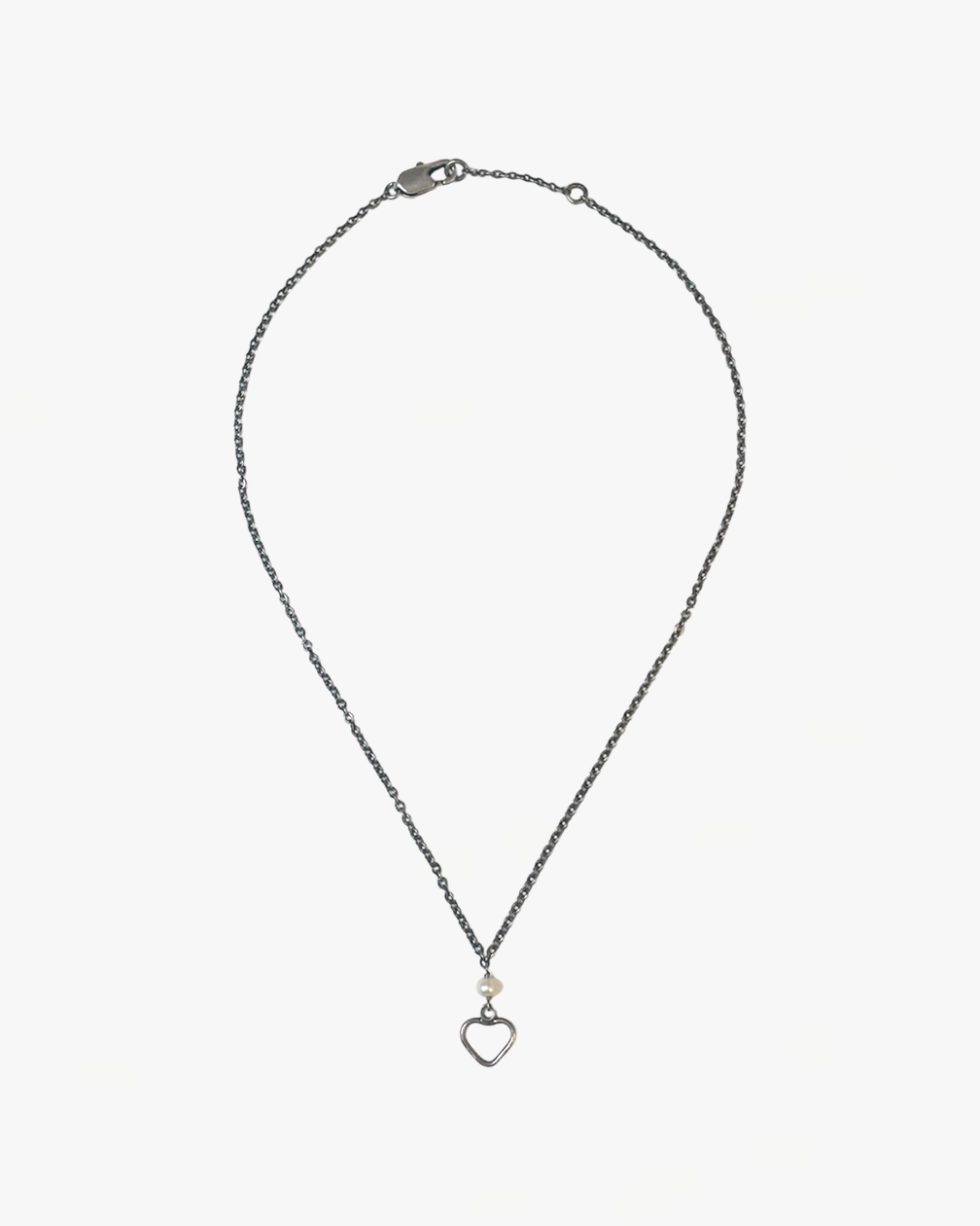 COLLIER PERLE COEUR
