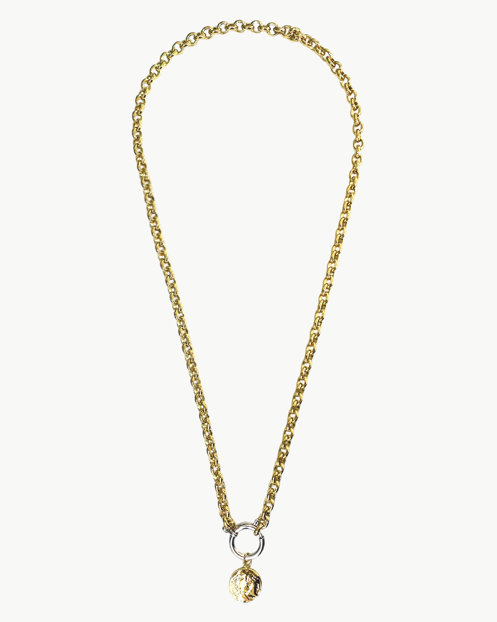 LONG MEDAILLE NECKLACE