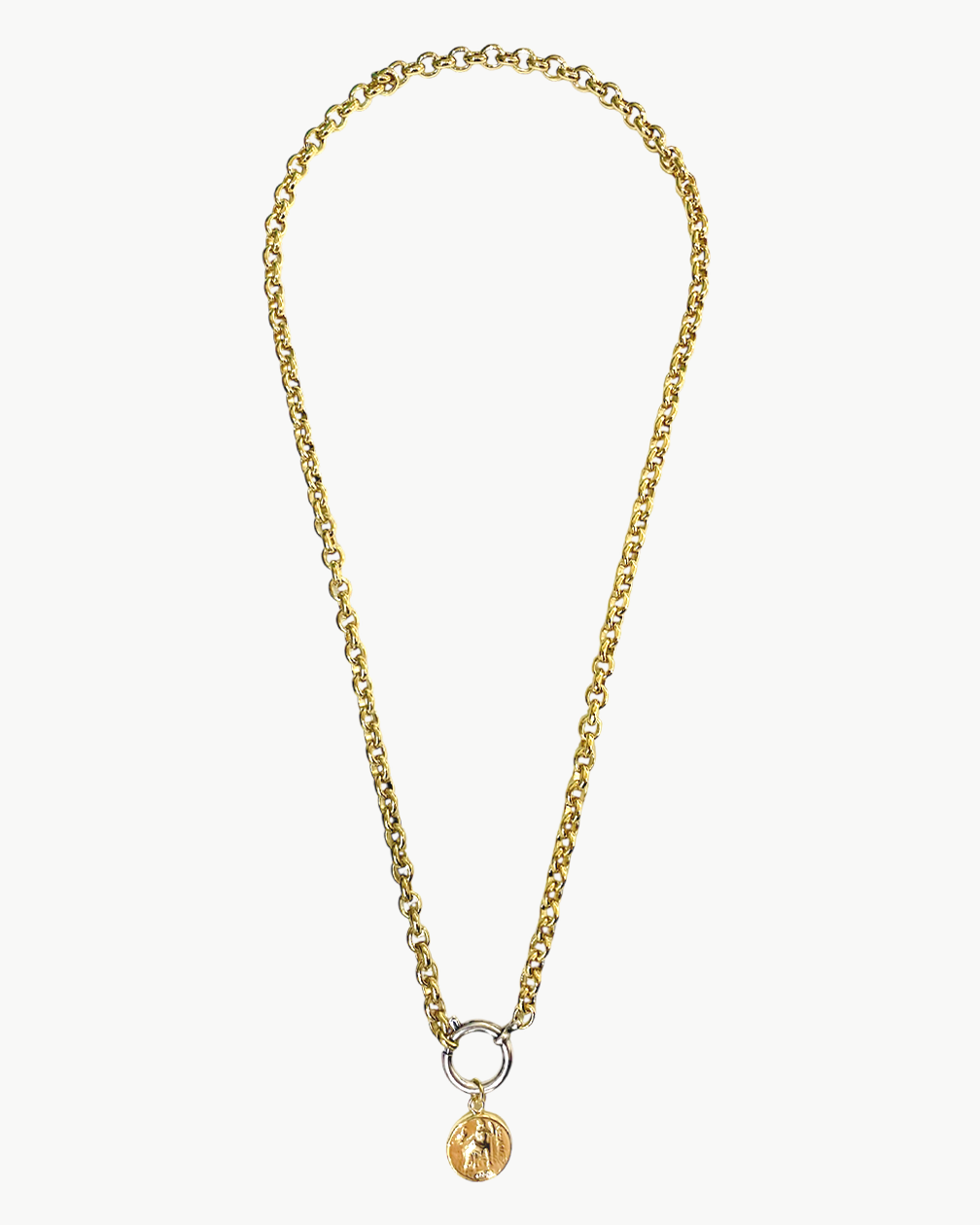 LONG MEDAILLE NECKLACE